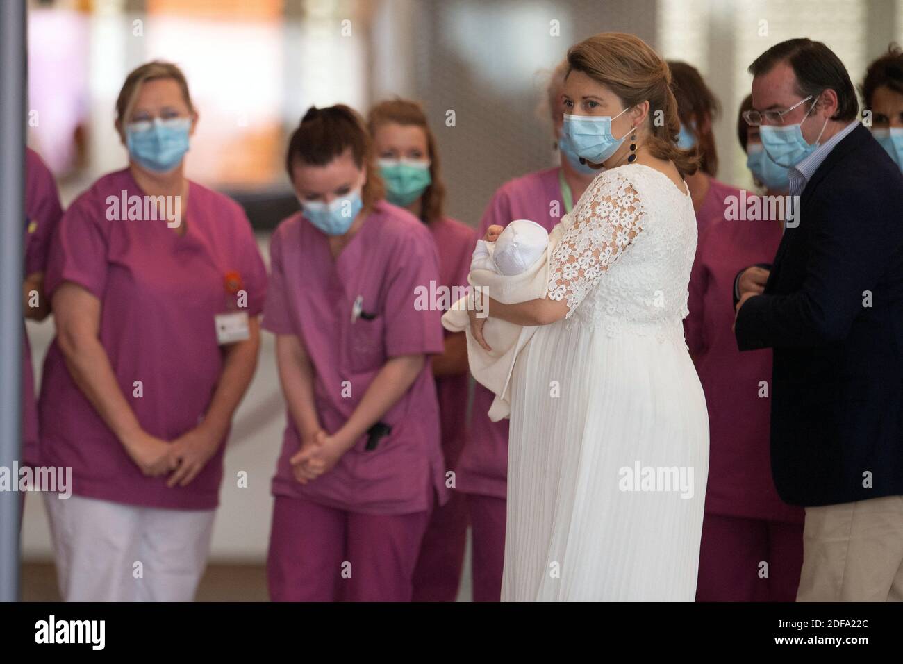 Grand Duchess Charlotte Maternity detail 1